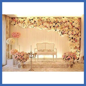 Floral Wedding Backdrop