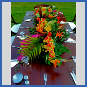 Floral Runner Centerpiece