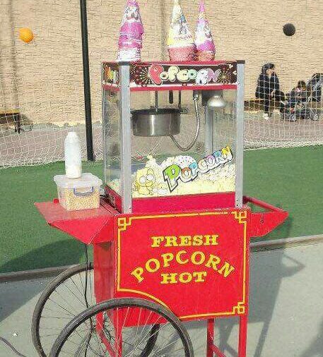 Popcorn Machine + Cart By Our Show