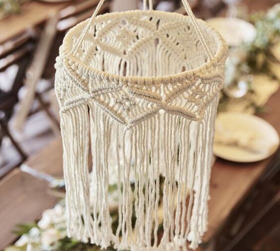 Macrame Chandelier