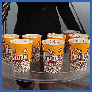 Popcorn Station By The Fountain Station