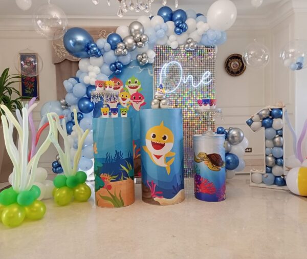 Baby Shark Backdrop