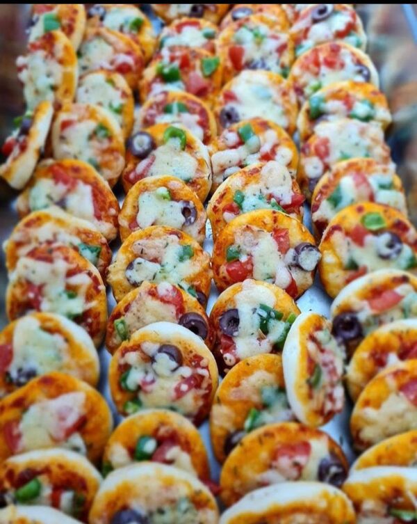 Mini Pizza Vegetables by Bites
