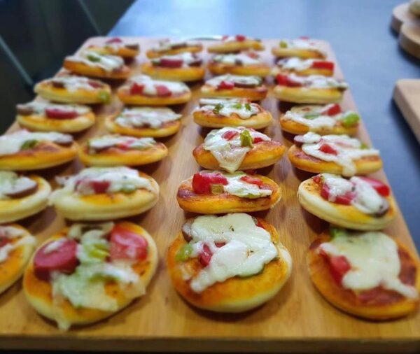 Mini Pizza Hotdog by Bites