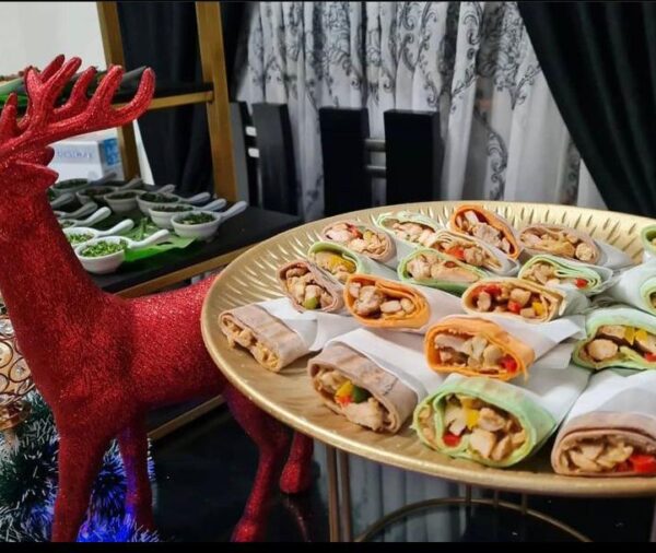 Chicken Shawerma Wraps by Bites