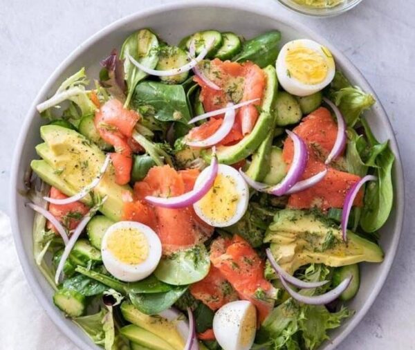 Smokes Salmon Salad by Bites