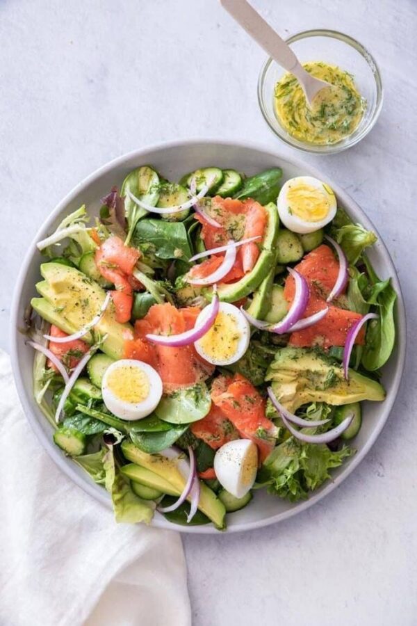 Smokes Salmon Salad by Bites