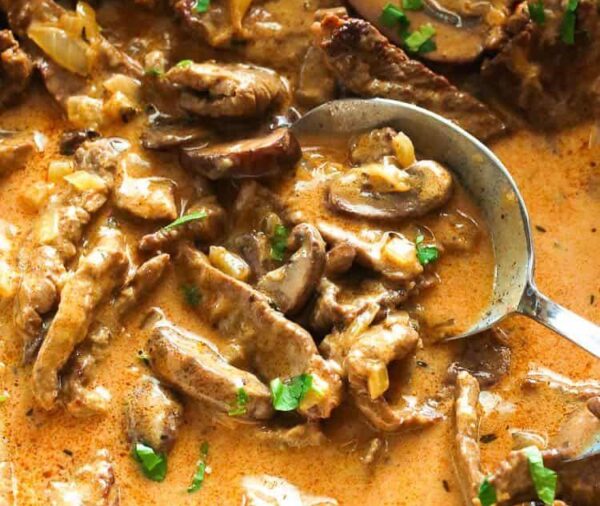 Beef Stroganoff by Bites