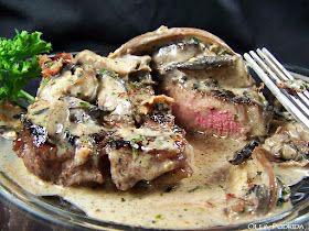 Grilled Fillet with Mushroom Sauce by Bites