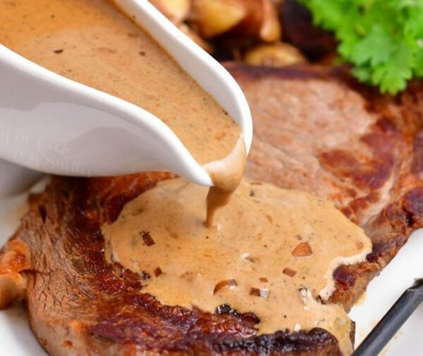 Beef Steak with Sauce by Bites