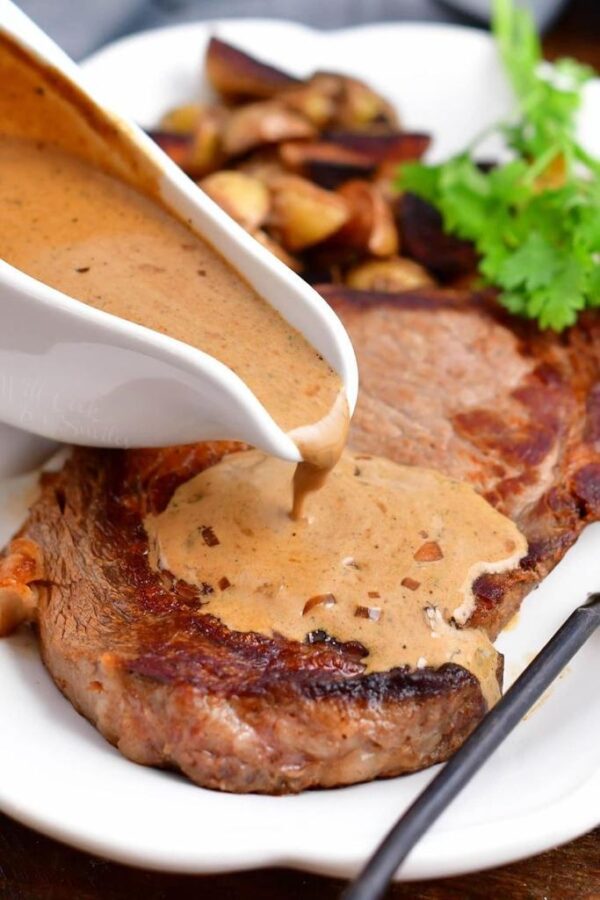 Beef Steak with Sauce by Bites