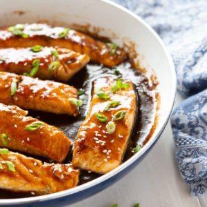 Salmon Teryaki by Bites
