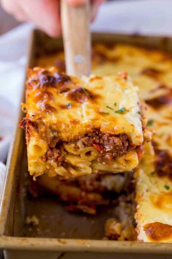 Bachamel pasta with minced beef by Bites