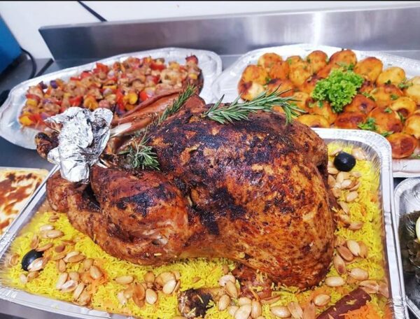 Whole Turkey with rice & nuts by Bites