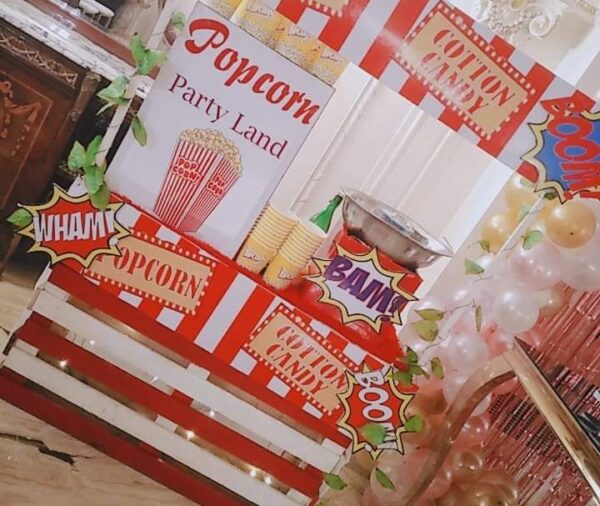 Popcorn and Cotton Candy Machine By  Party Land