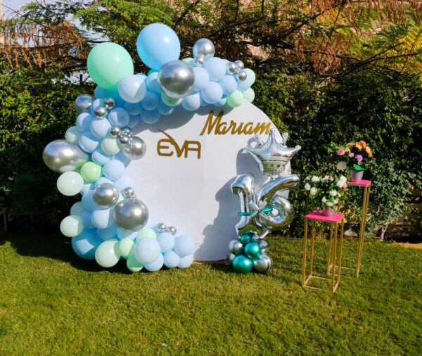 Baby Blue Backdrop
