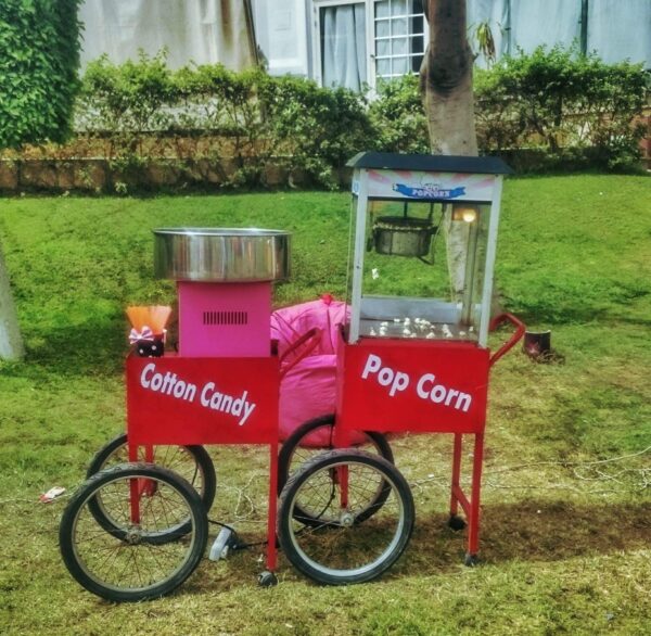 Cotton Candy Machine + Cart By Our Show