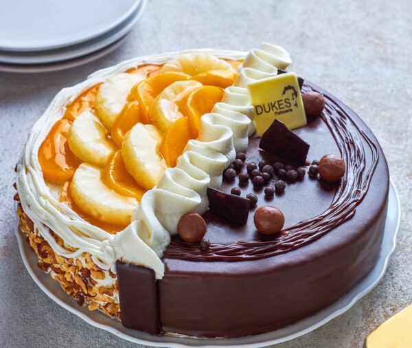 Fruit and chocolate Cake by Dukes