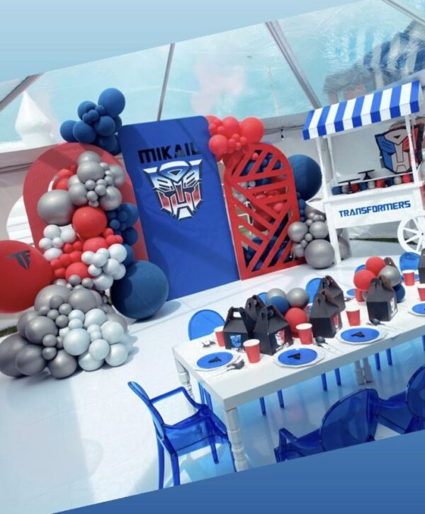 Birthday  Decoration ( Transformers Theme )3